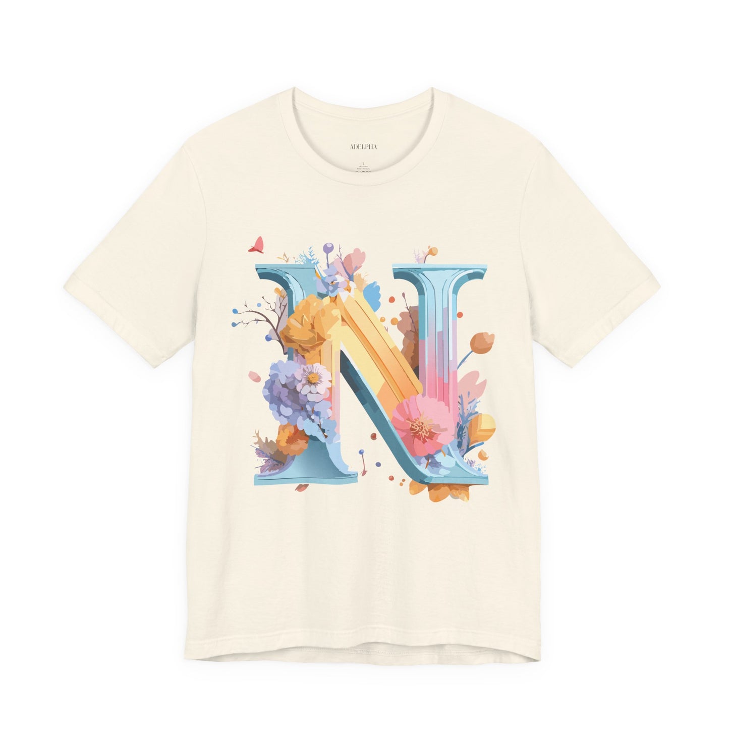 Letter Shirt, Letter N Shirt
