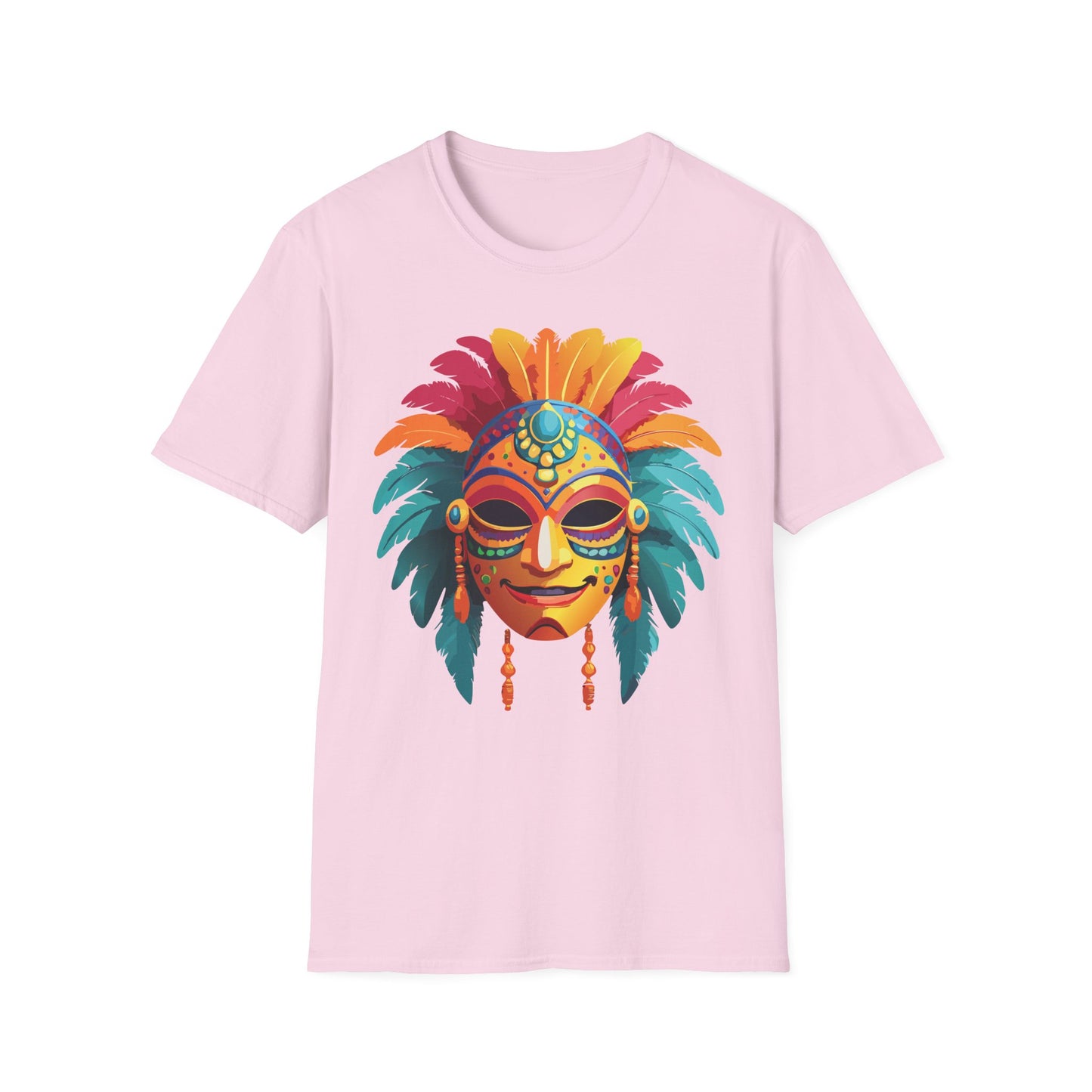 Mask Tee Shirt, Mask Shirt, Shirt with Mask, Masquerade Tees
