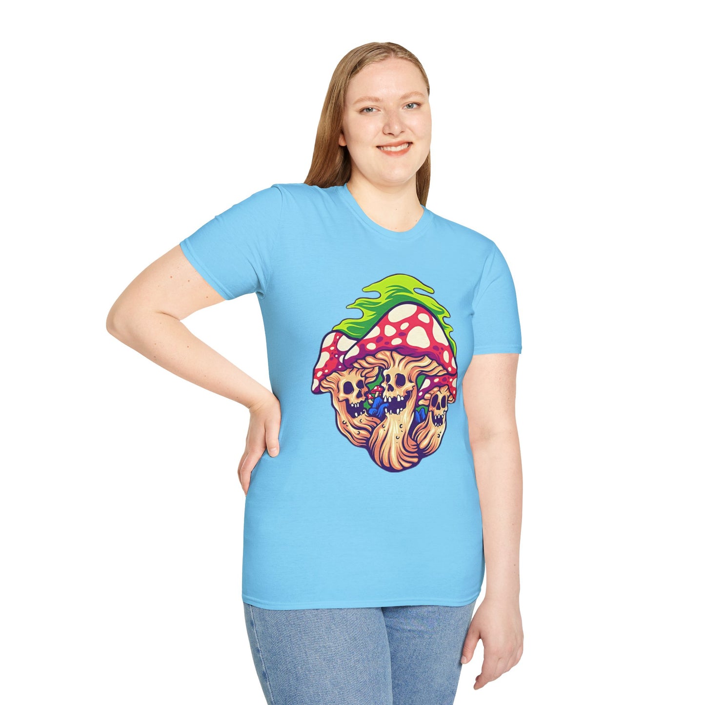 Mashroom Tee Shirt, Mashroom Shirt, Shirt with Funny Mashroom, Shirt with Fungus