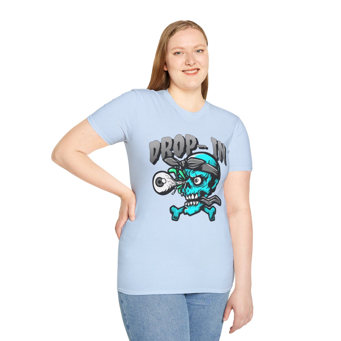 Skull Tee Shirt, Skeleton Shirt, Shirt with Skull, Shirt with Skeleton