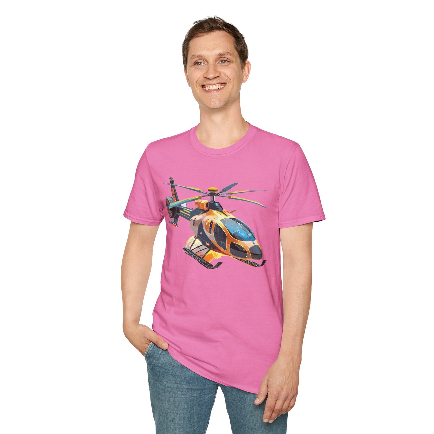 Chopper Shirt, Helicopter Shirt, Shirt with Helicopter, T Shirt with Chopper