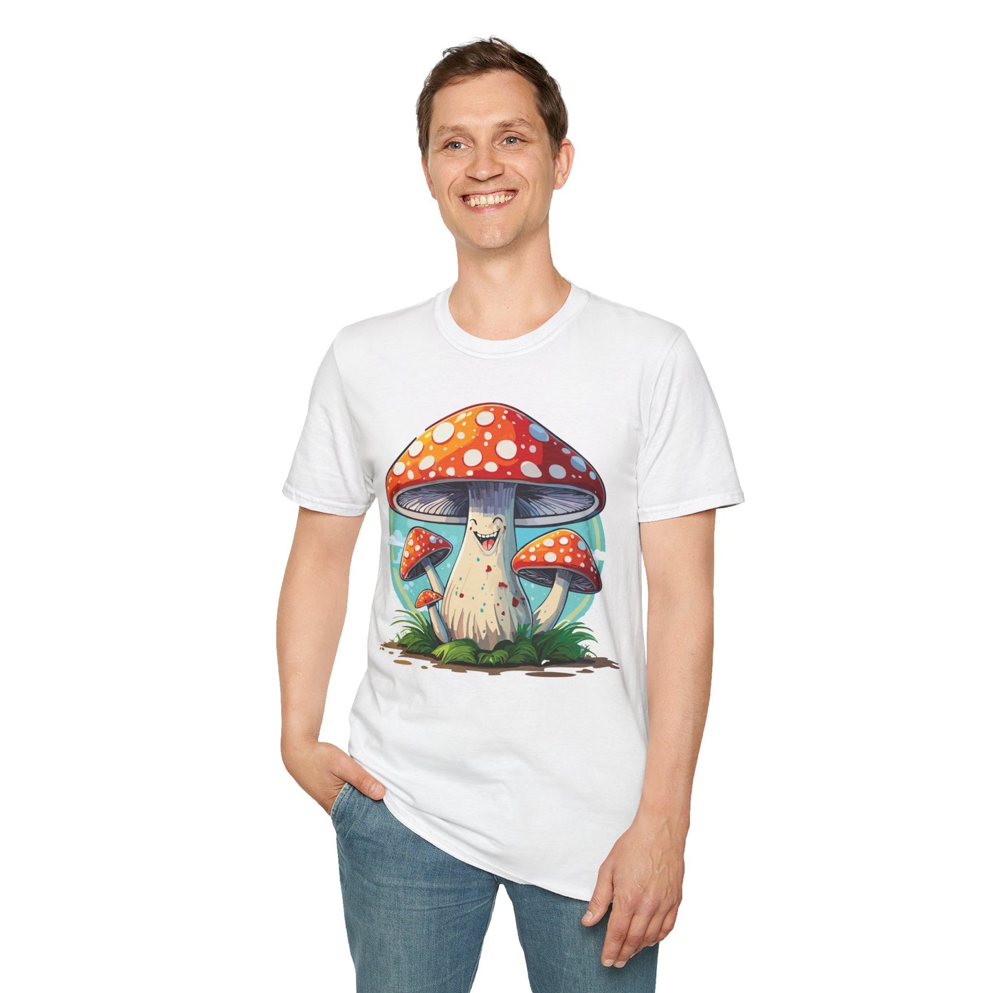 Mashroom Tee Shirt, Mashroom Shirt, Shirt with Funny Mashroom, Shirt with Fungus