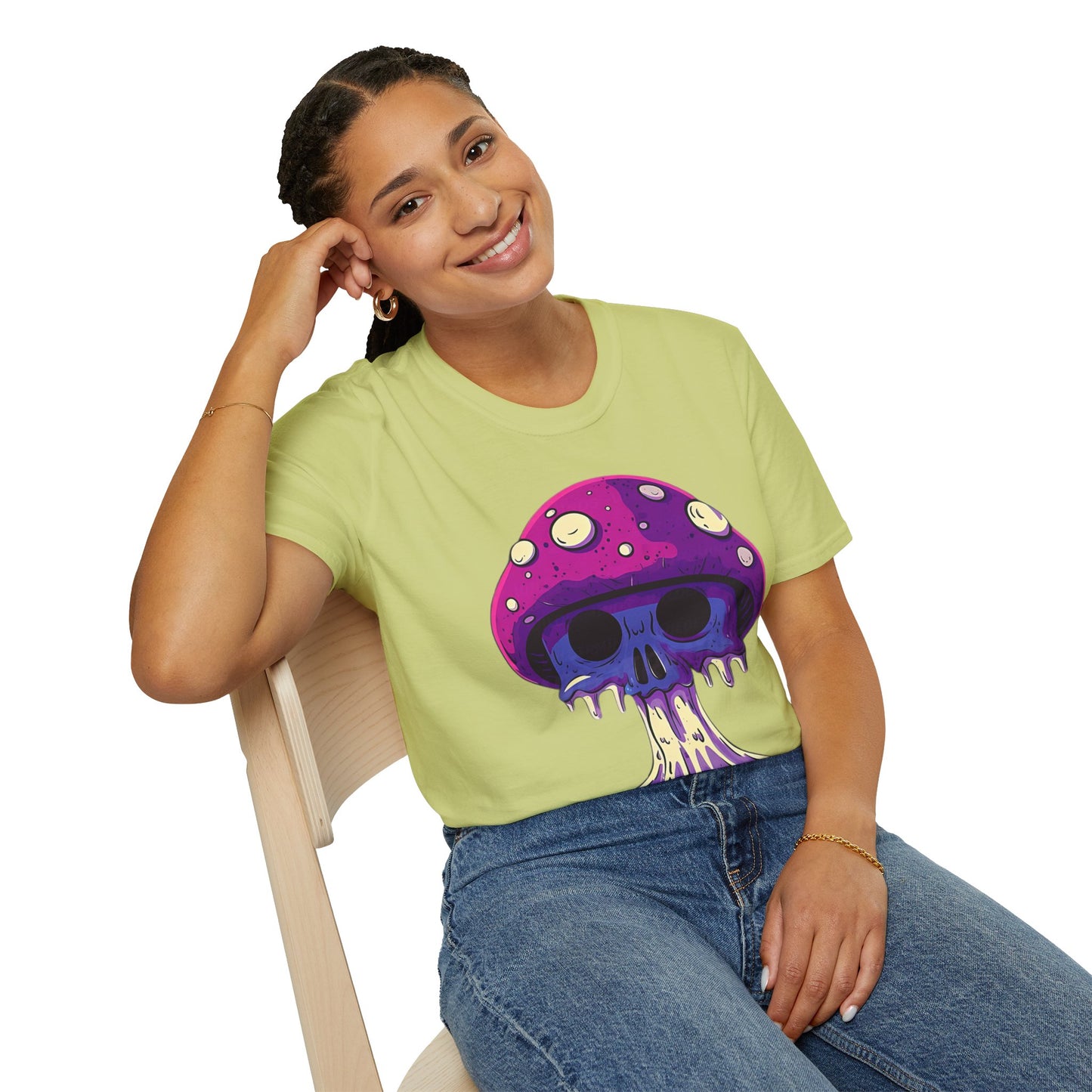 Mashroom Tee Shirt, Mashroom Shirt, Shirt with Funny Mashroom, Shirt with Fungus