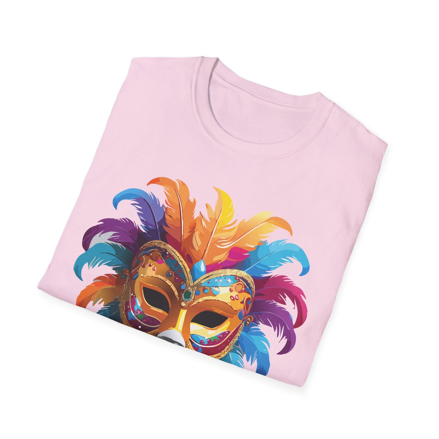 Mask Tee Shirt, Mask Shirt, Shirt with Mask, Masquerade Tees