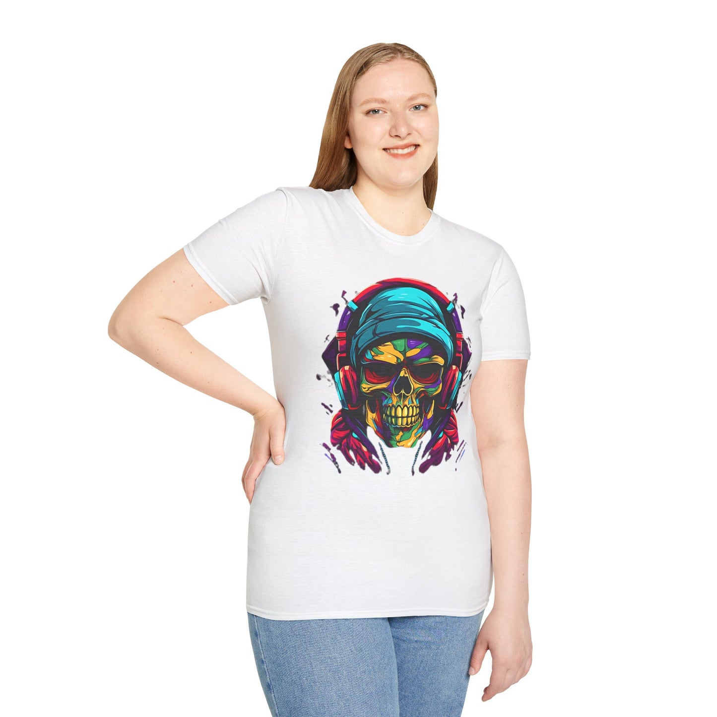 Skull Tee Shirt, Skeleton Shirt, Shirt with Skull, Shirt with Skeleton