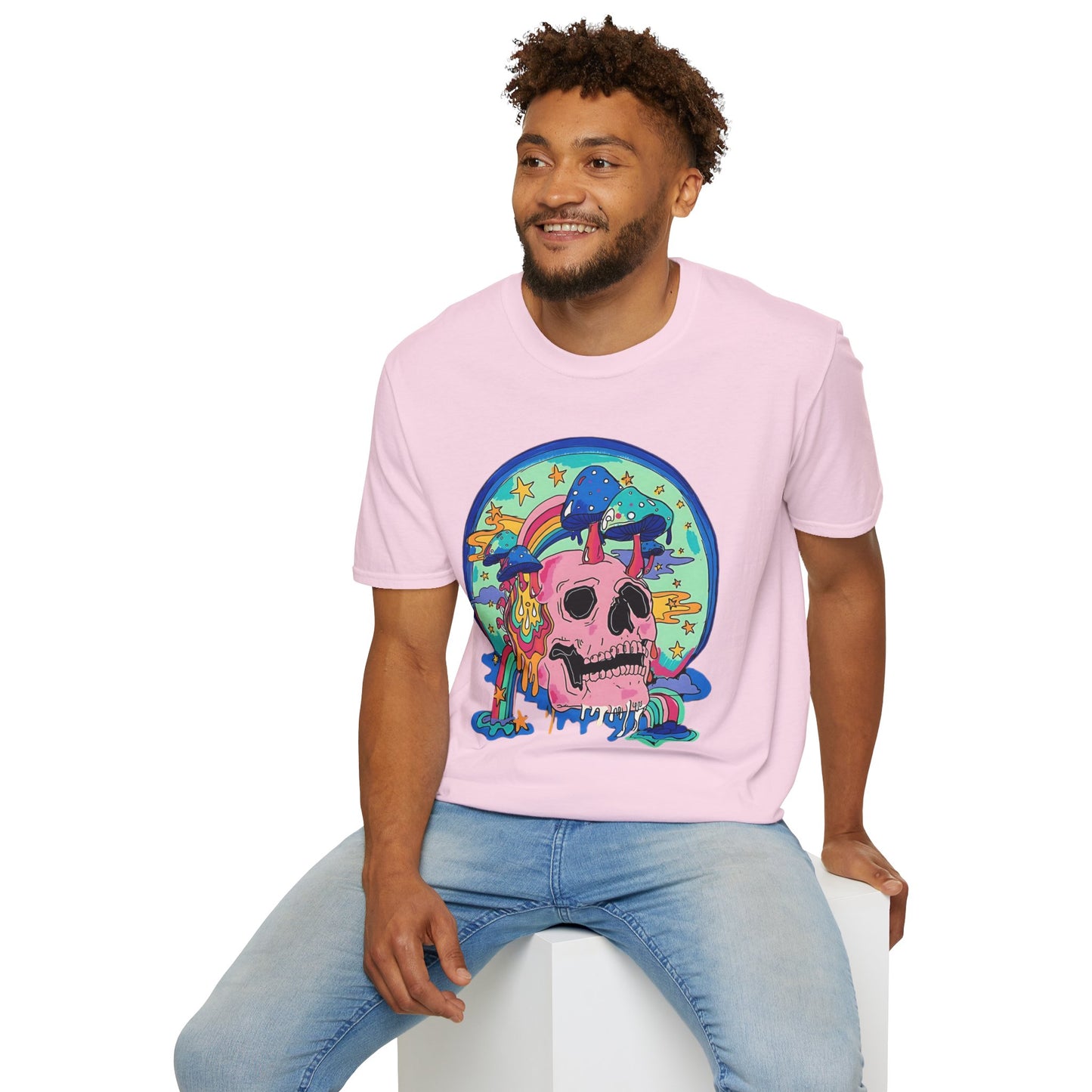 Skull Tee Shirt, Skeleton Shirt, Shirt with Skull, Shirt with Skeleton