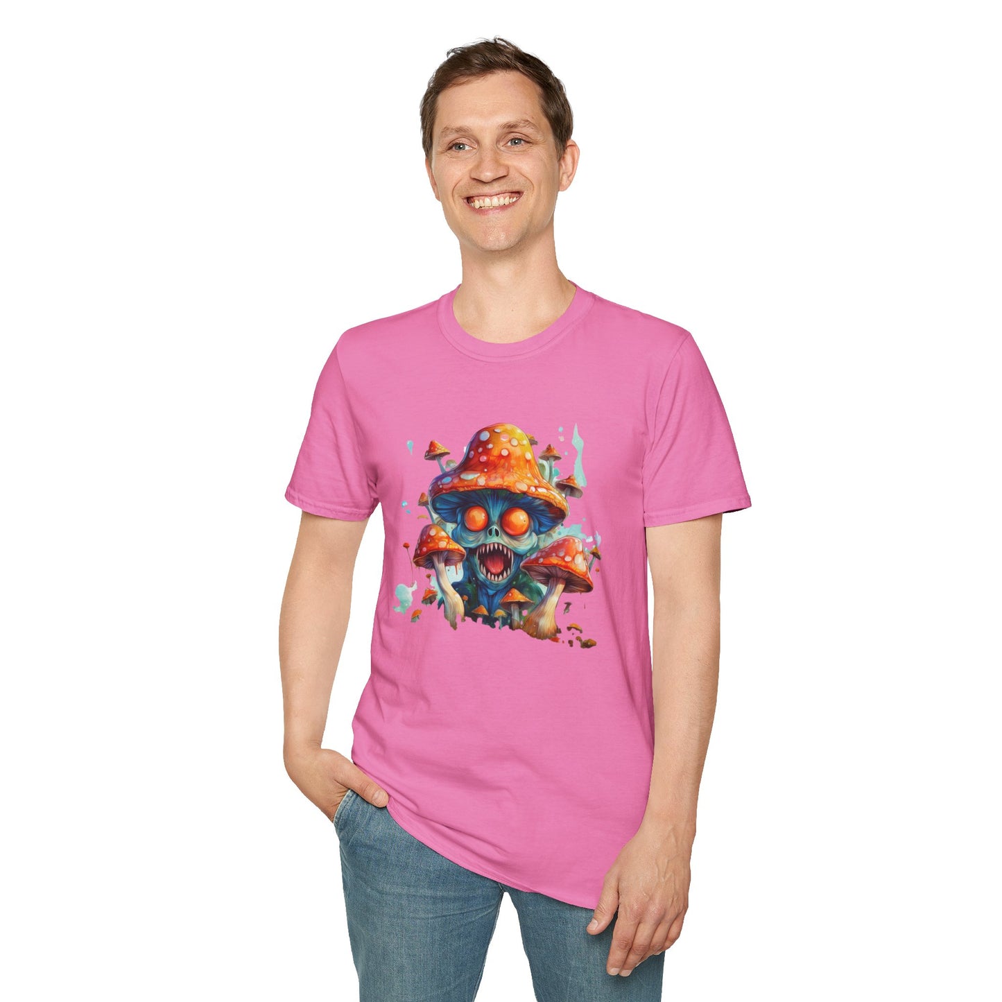 Mashroom Tee Shirt, Mashroom Shirt, Shirt with Funny Mashroom, Shirt with Fungus