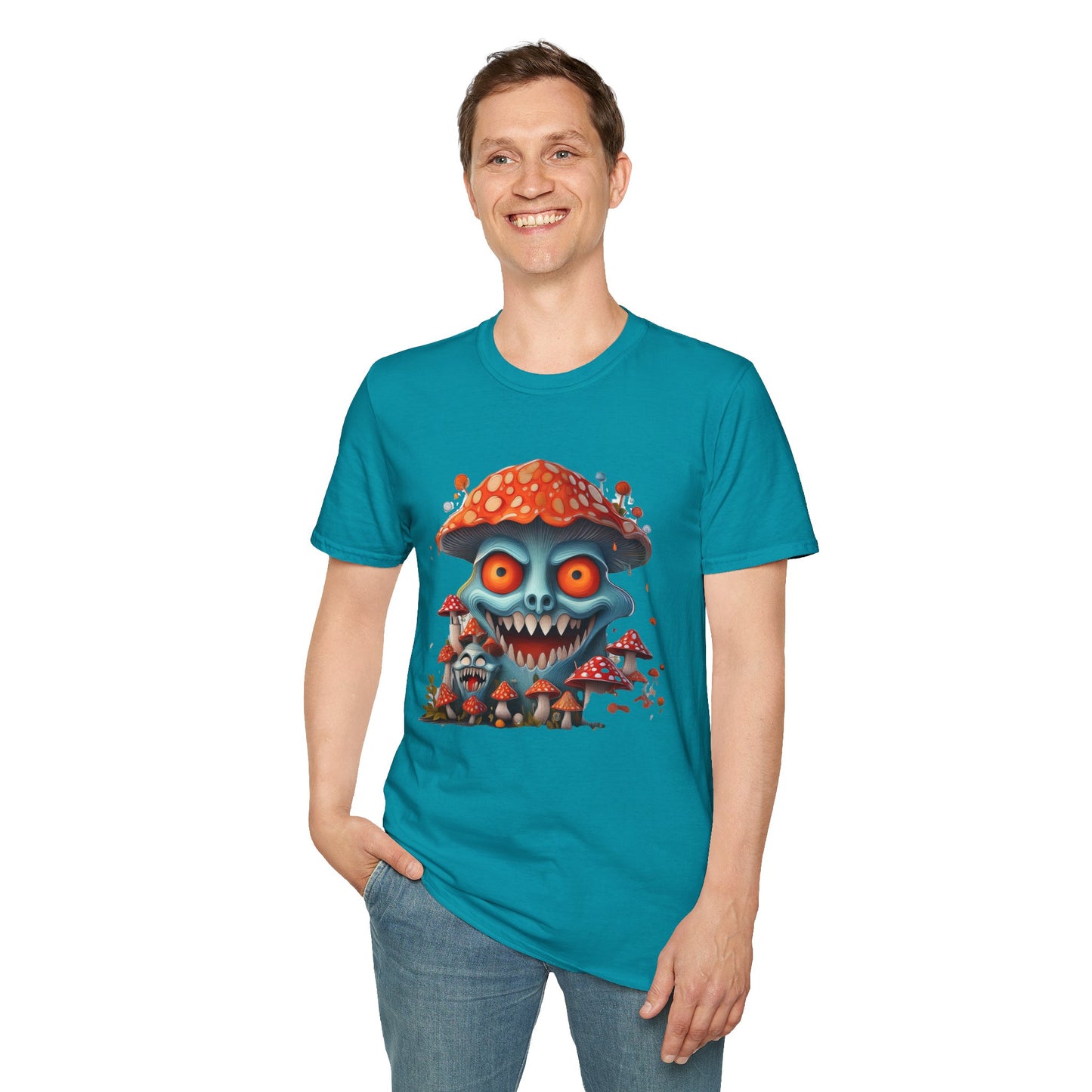 Mashroom Tee Shirt, Mashroom Shirt, Shirt with Funny Mashroom, Shirt with Fungus