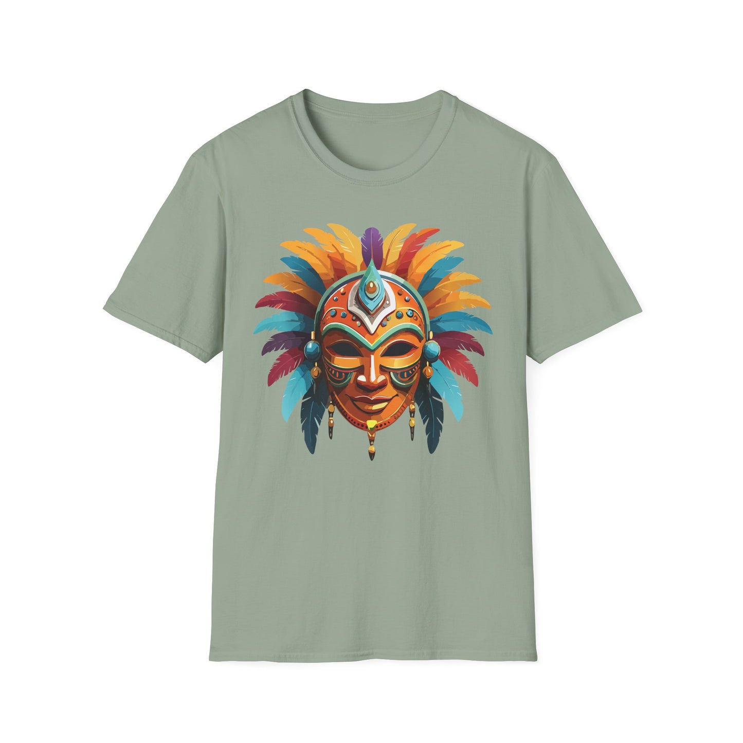 Mask Tee Shirt, Mask Shirt, Shirt with Mask, Masquerade Tees