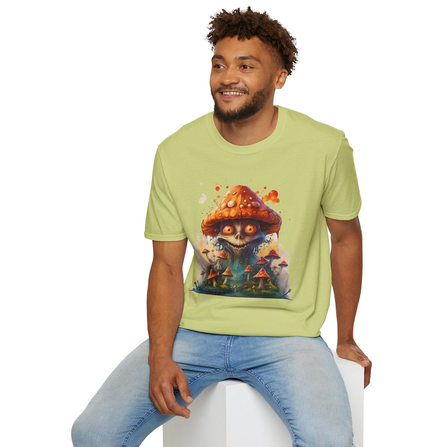 Mashroom Tee Shirt, Mashroom Shirt, Shirt with Funny Mashroom, Shirt with Fungus