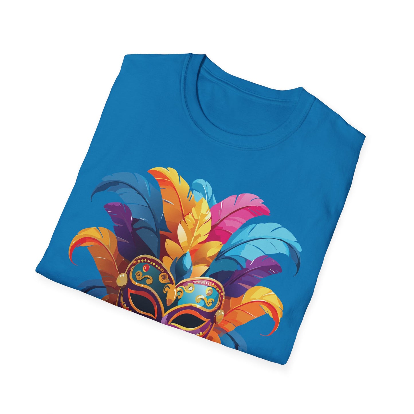 Mask Tee Shirt, Mask Shirt, Shirt with Mask, Masquerade Tees