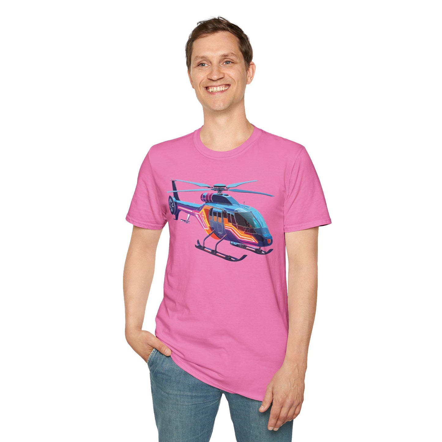 Chopper Shirt, Helicopter Shirt, Shirt with Helicopter, T Shirt with Chopper
