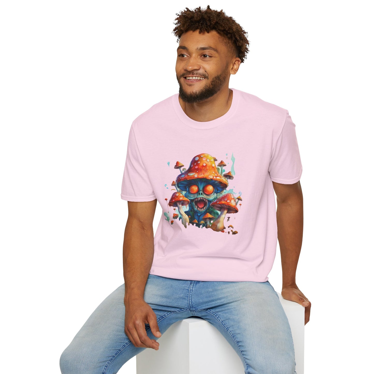 Mashroom Tee Shirt, Mashroom Shirt, Shirt with Funny Mashroom, Shirt with Fungus