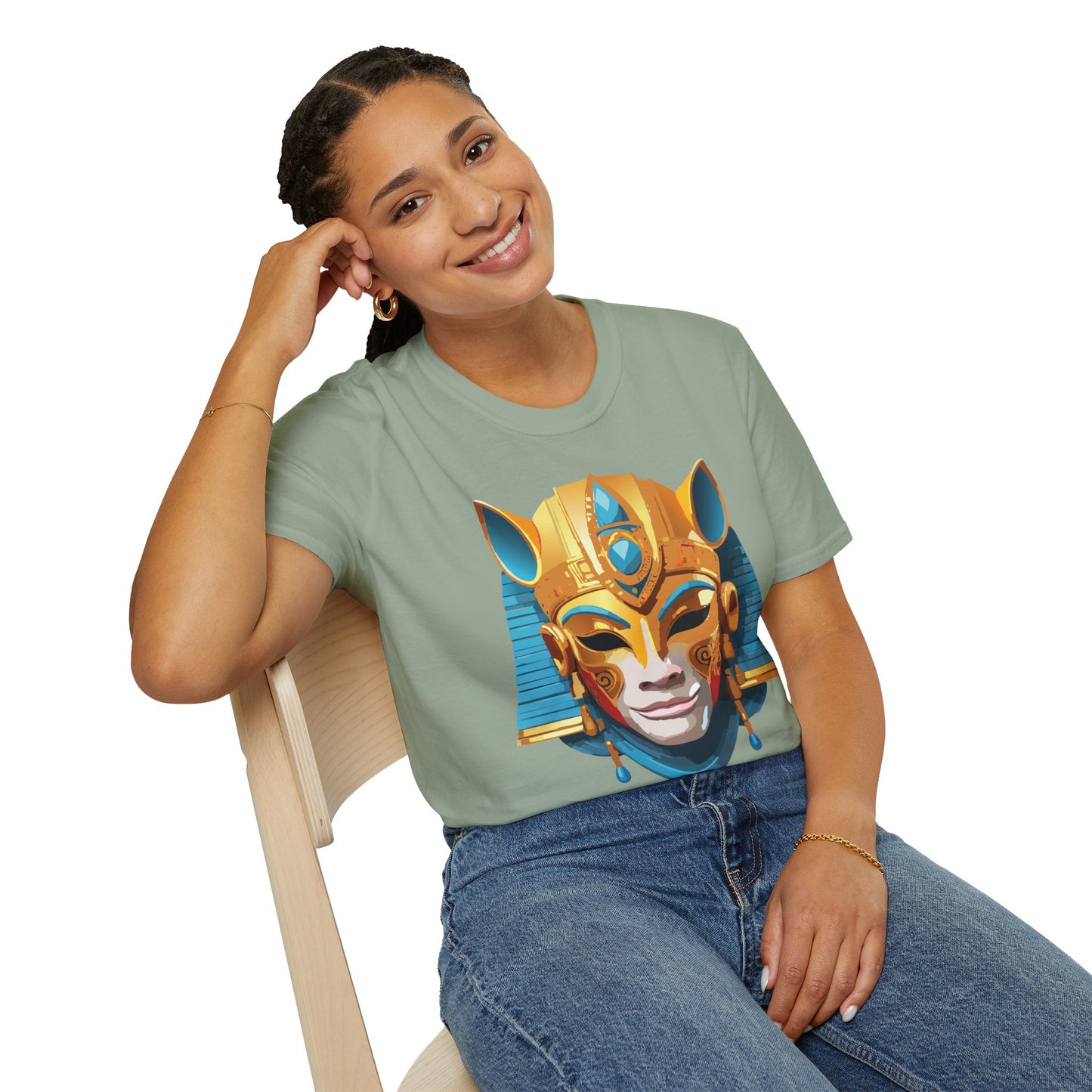 Mask Tee Shirt, Mask Shirt, Shirt with Mask, Masquerade Tees