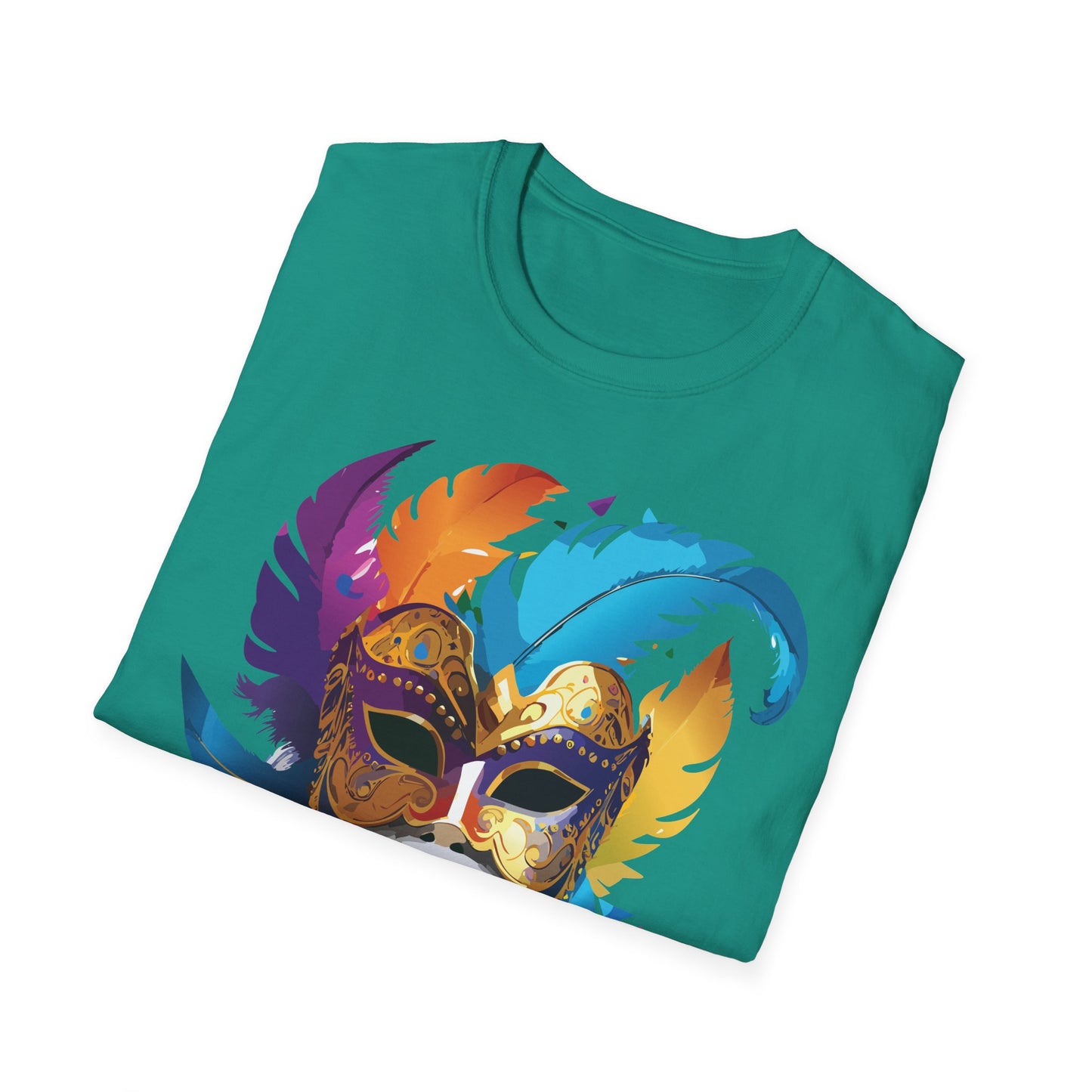 Mask Tee Shirt, Mask Shirt, Shirt with Mask, Masquerade Tees