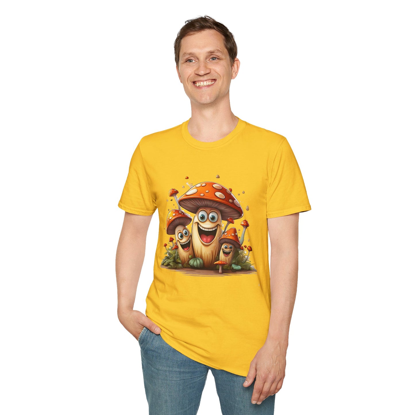 Mashroom Tee Shirt, Mashroom Shirt, Shirt with Funny Mashroom, Shirt with Fungus