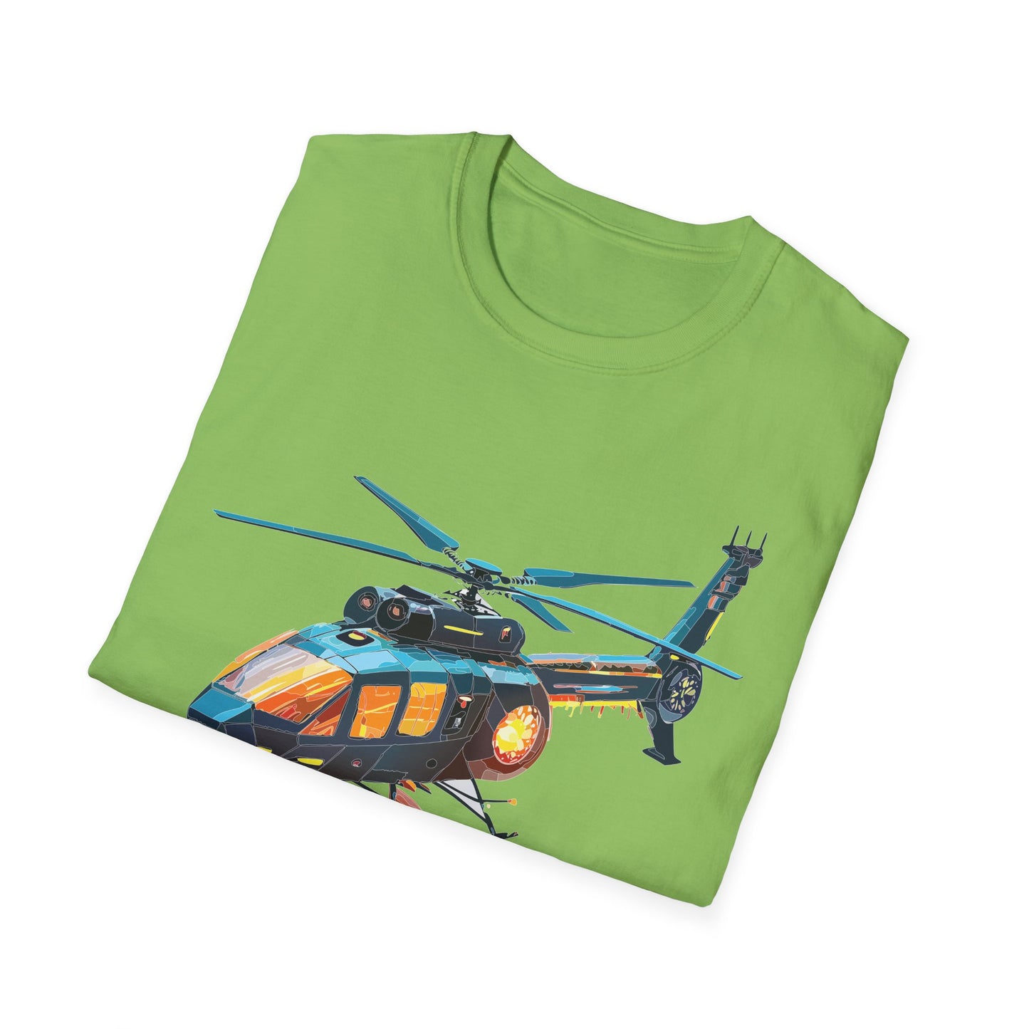 Chopper Shirt, Helicopter Shirt, Shirt with Helicopter, T Shirt with Chopper