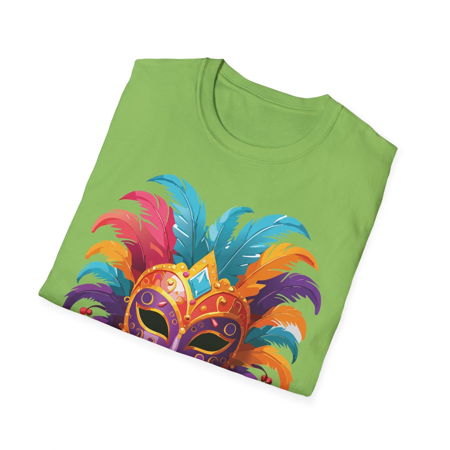 Mask Tee Shirt, Mask Shirt, Shirt with Mask, Masquerade Tees