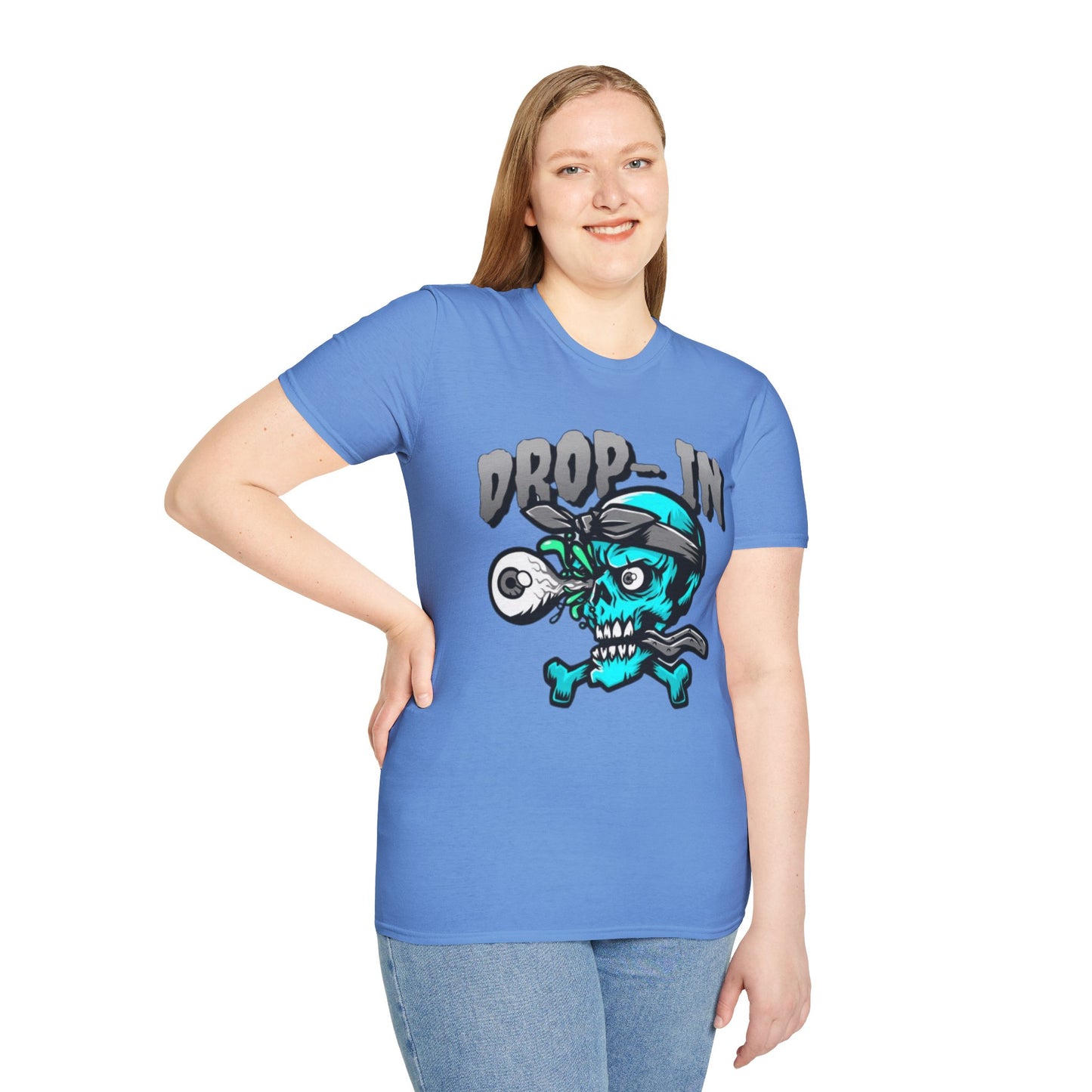 Skull Tee Shirt, Skeleton Shirt, Shirt with Skull, Shirt with Skeleton