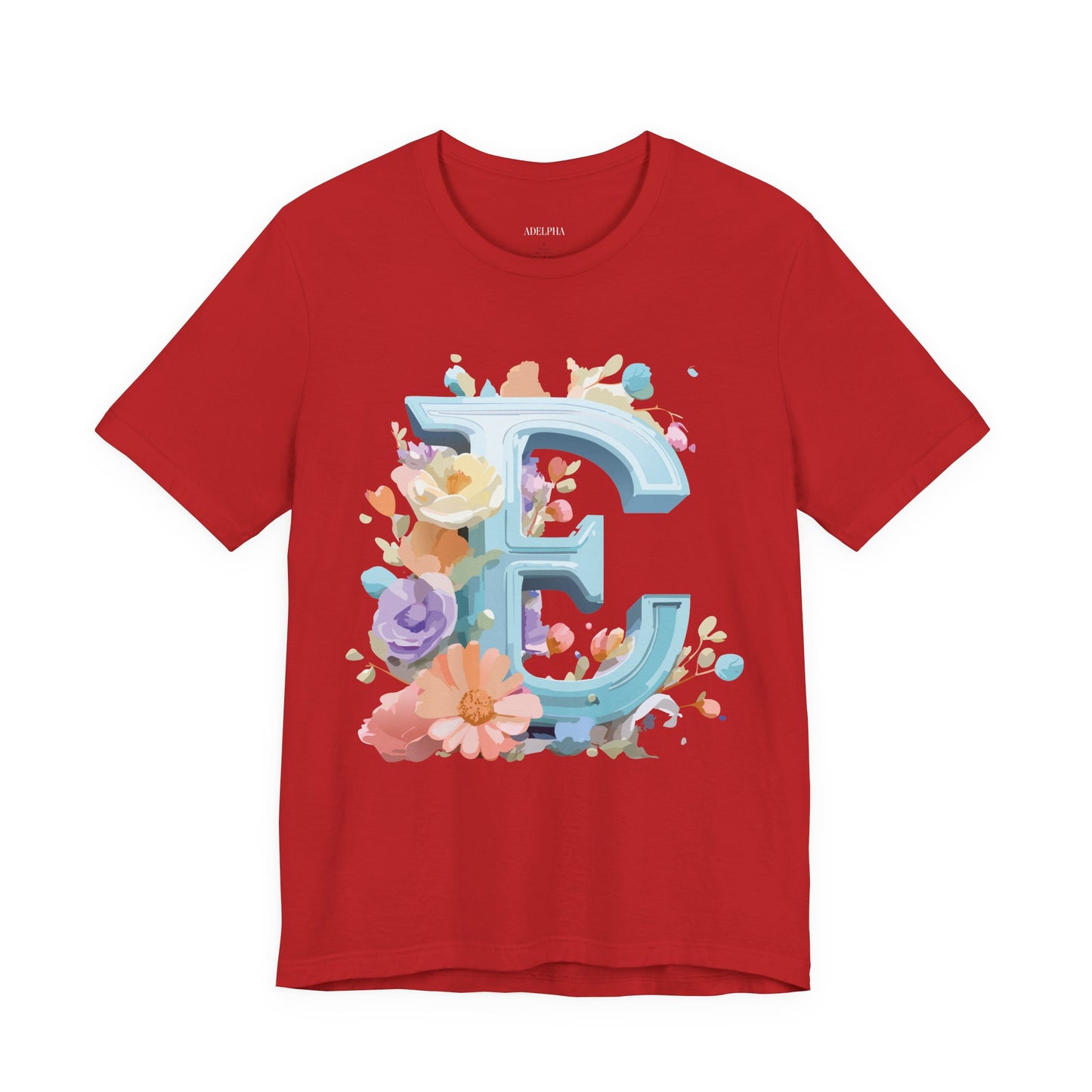 Letter Shirt, Letter E Shirt