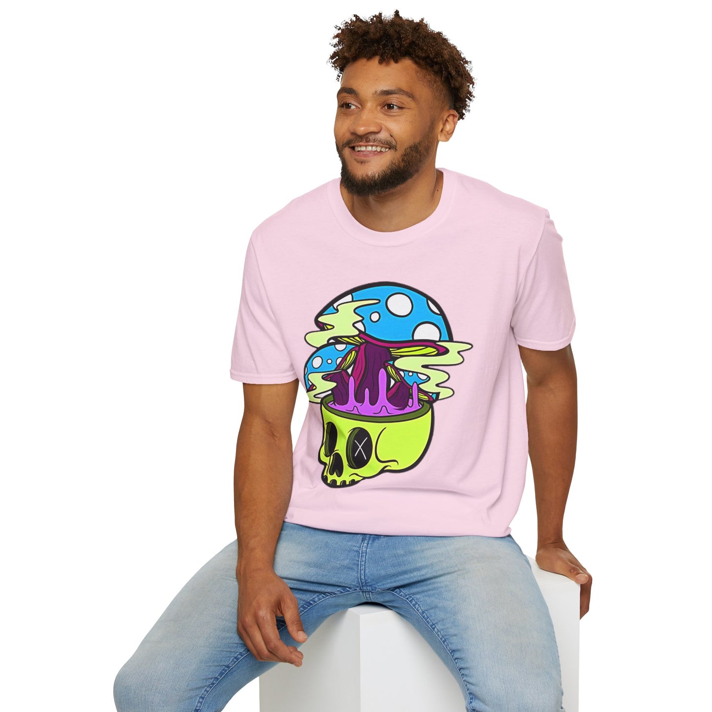 Skull Tee Shirt, Skeleton Shirt, Shirt with Skull, Shirt with Skeleton