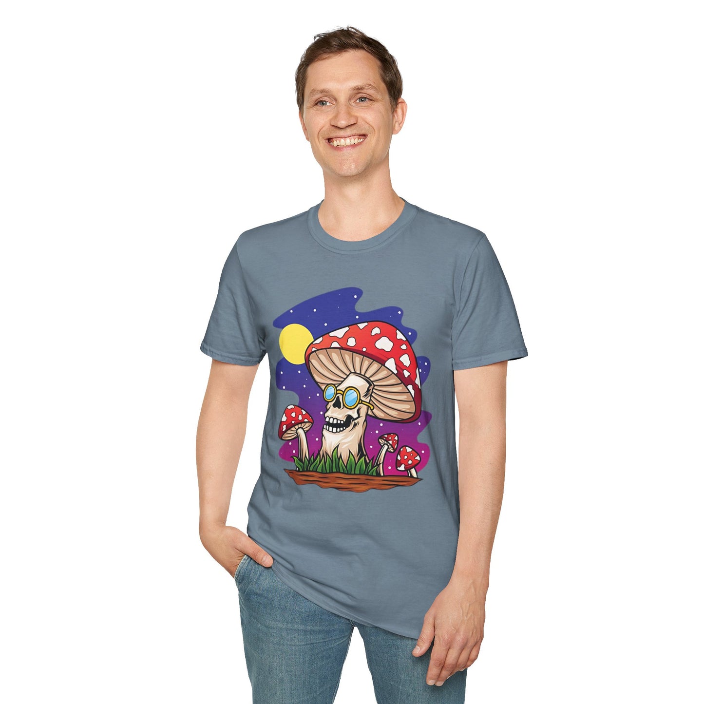 Mashroom Tee Shirt, Mashroom Shirt, Shirt with Funny Mashroom, Shirt with Fungus