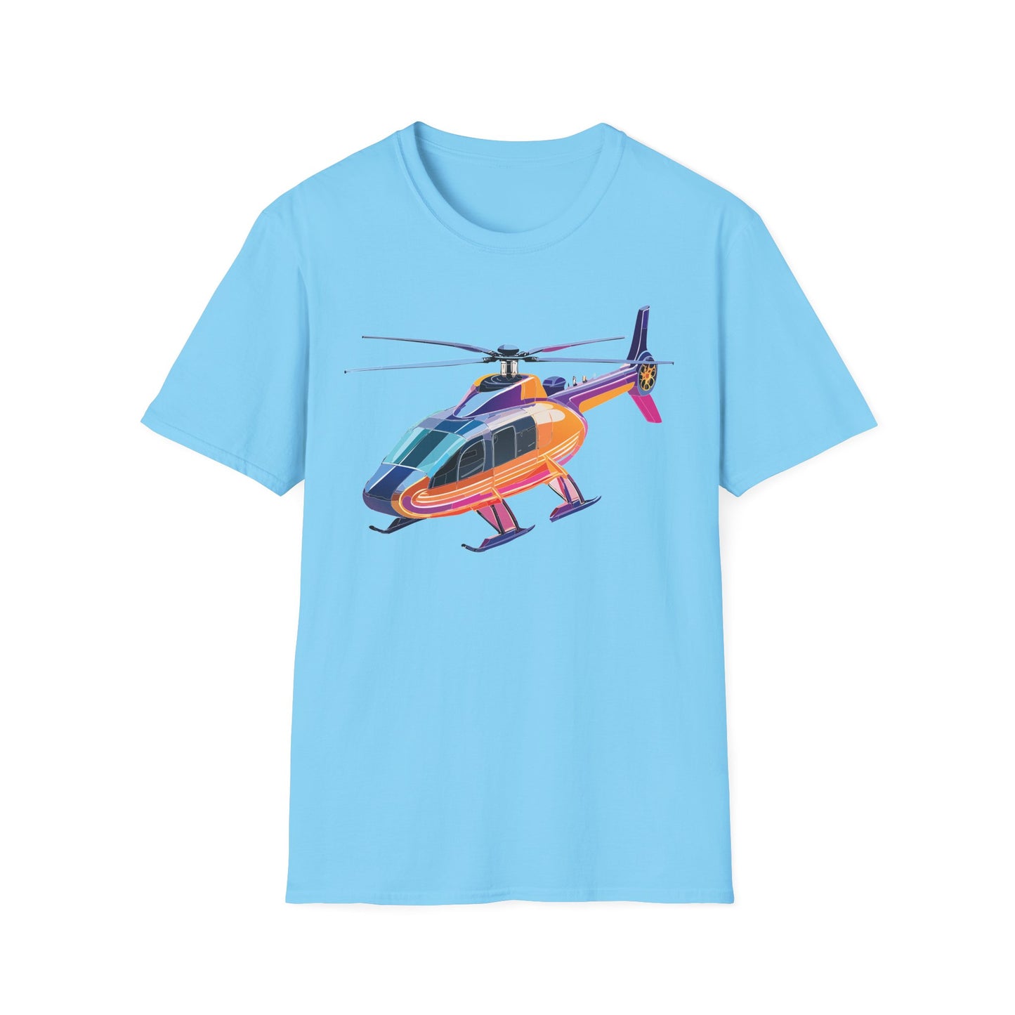 Chopper Shirt, Helicopter Shirt, Shirt with Helicopter, T Shirt with Chopper