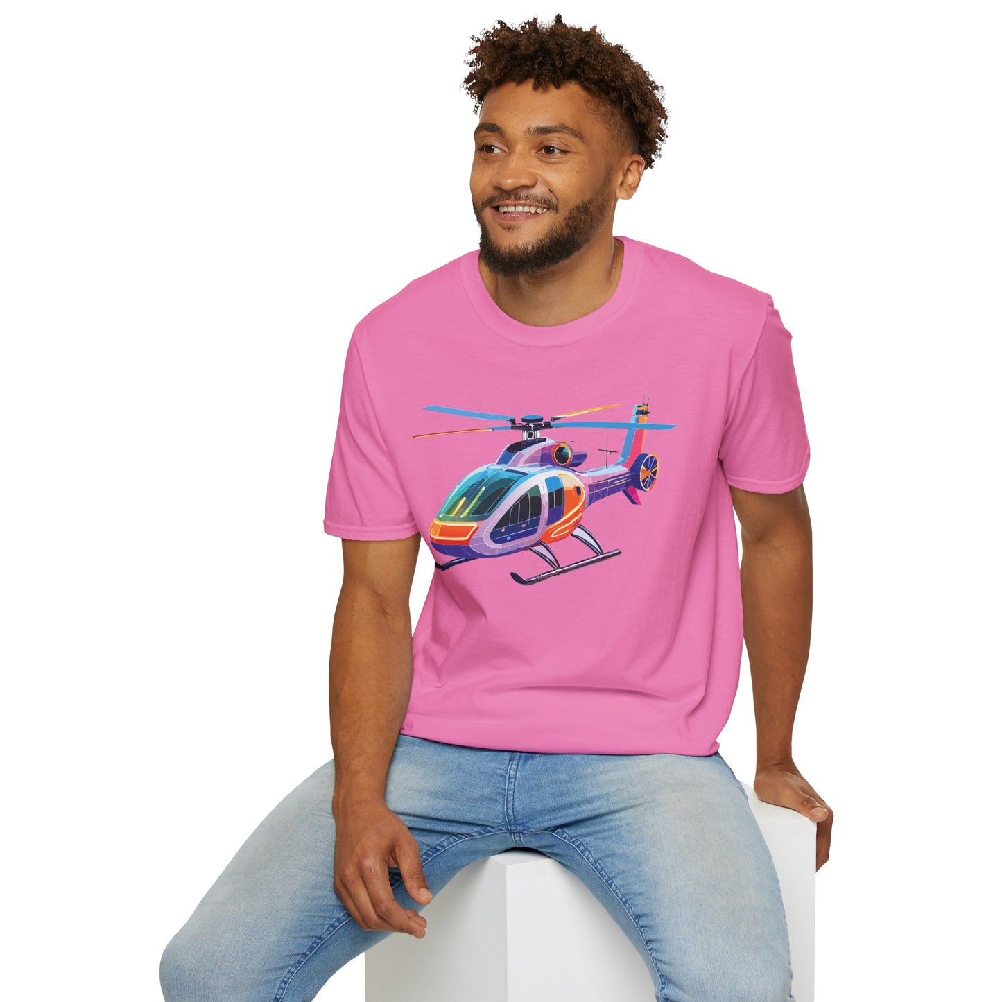 Chopper Shirt, Helicopter Shirt, Shirt with Helicopter, T Shirt with Chopper
