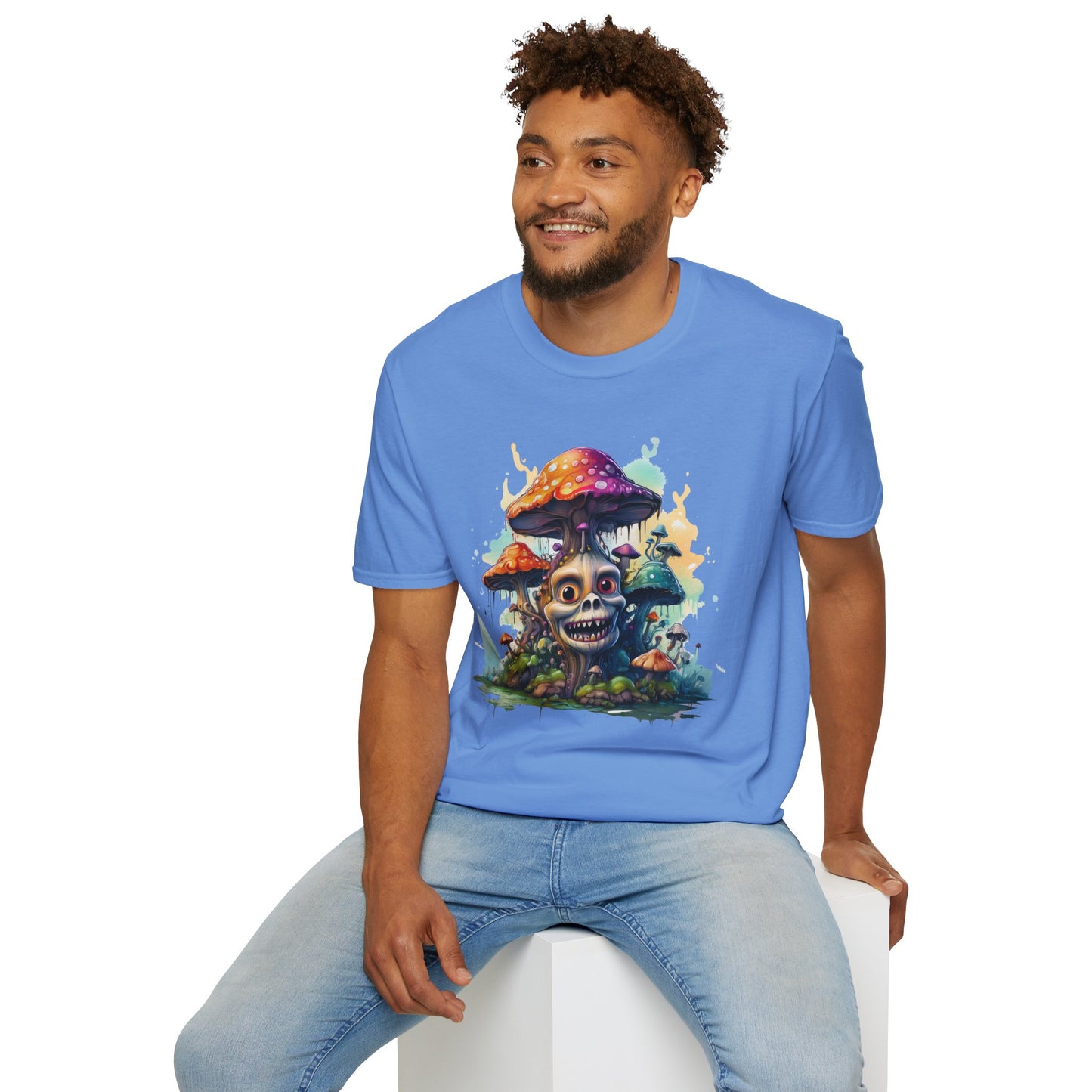 Mashroom Tee Shirt, Mashroom Shirt, Shirt with Funny Mashroom, Shirt with Fungus