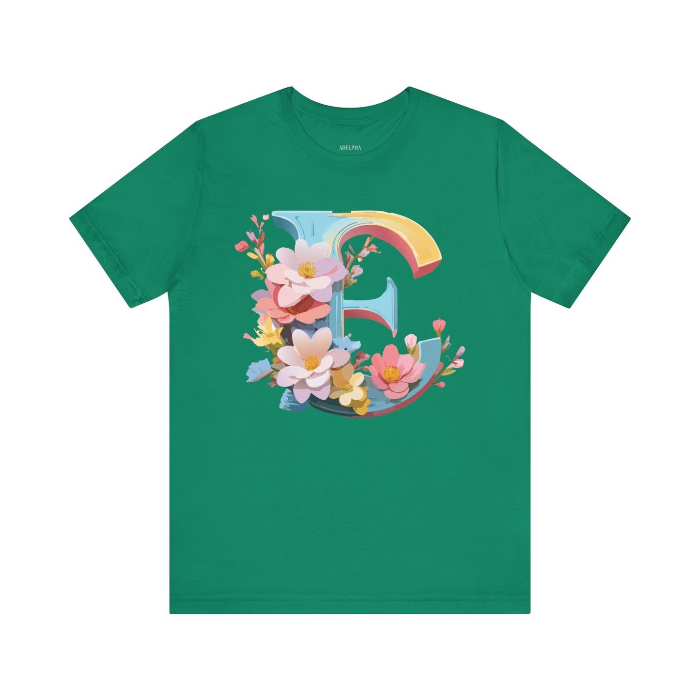 Letter Shirt, Letter E Shirt