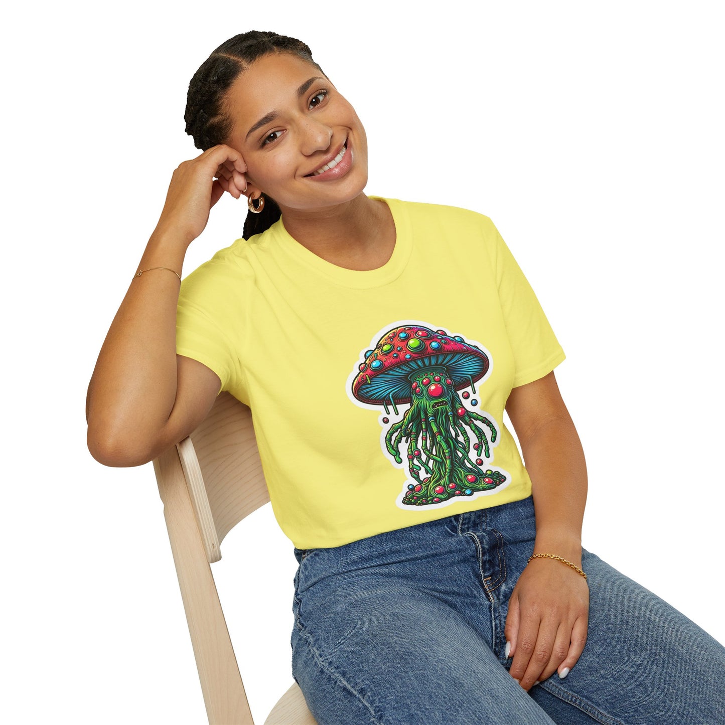 Mashroom Tee Shirt, Mashroom Shirt, Shirt with Funny Mashroom, Shirt with Fungus