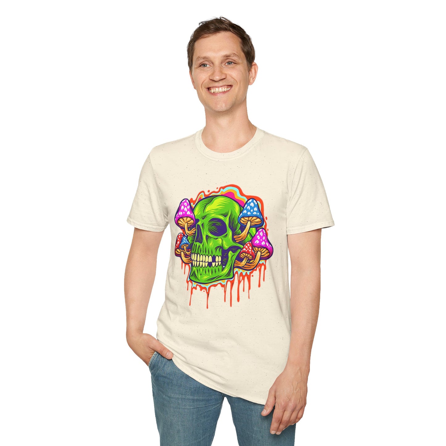 Skull Tee Shirt, Skeleton Shirt, Shirt with Skull, Shirt with Skeleton