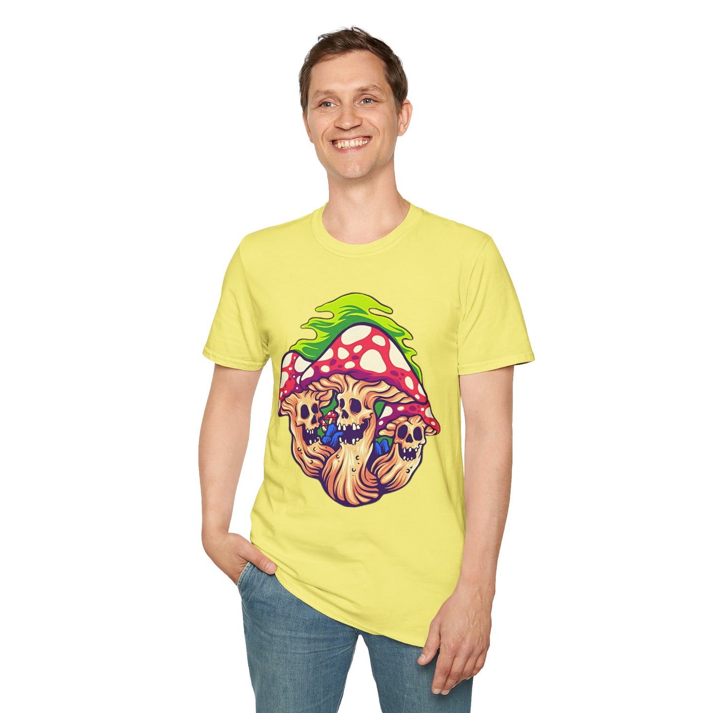 Mashroom Tee Shirt, Mashroom Shirt, Shirt with Funny Mashroom, Shirt with Fungus