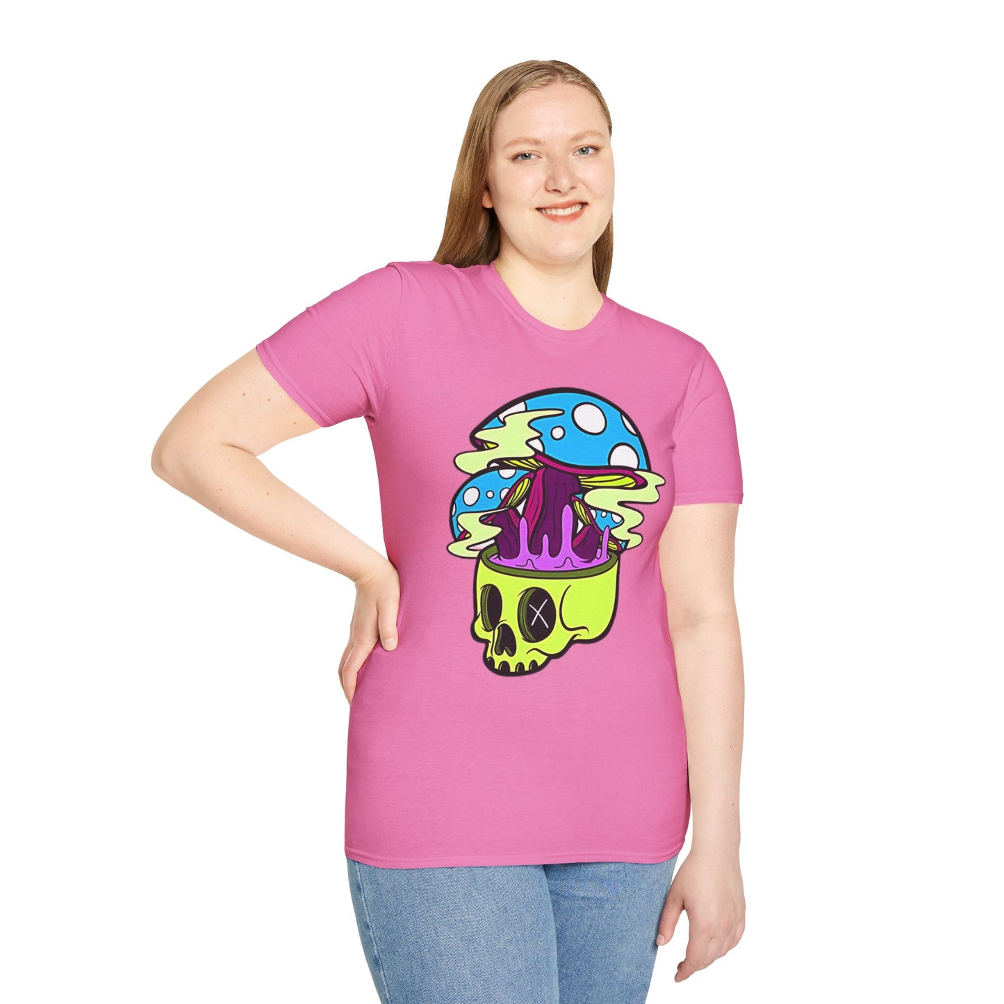 Skull Tee Shirt, Skeleton Shirt, Shirt with Skull, Shirt with Skeleton