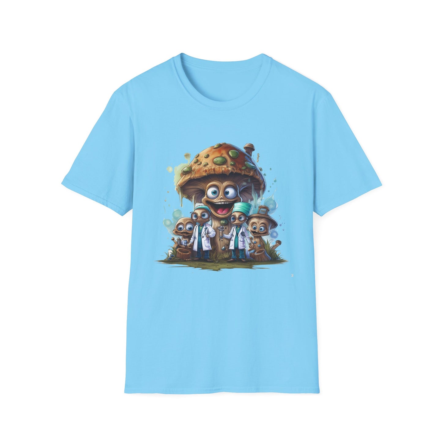 Mashroom Tee Shirt, Mashroom Shirt, Shirt with Funny Mashroom, Shirt with Fungus