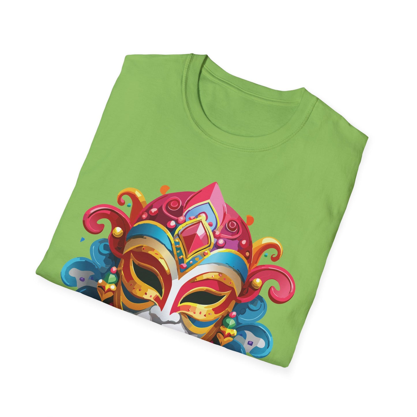 Mask Tee Shirt, Mask Shirt, Shirt with Mask, Masquerade Tees