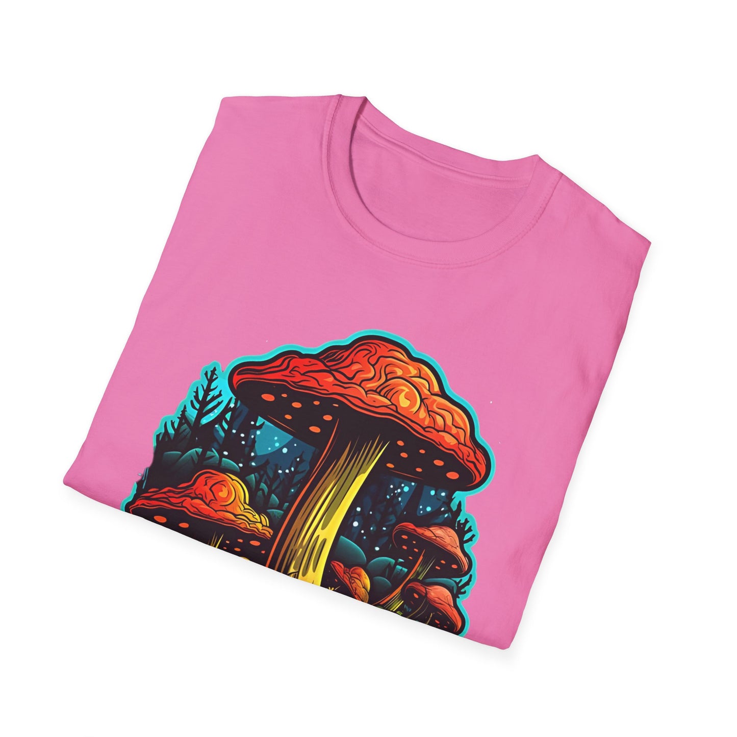 Mashroom Tee Shirt, Mashroom Shirt, Shirt with Funny Mashroom, Shirt with Fungus