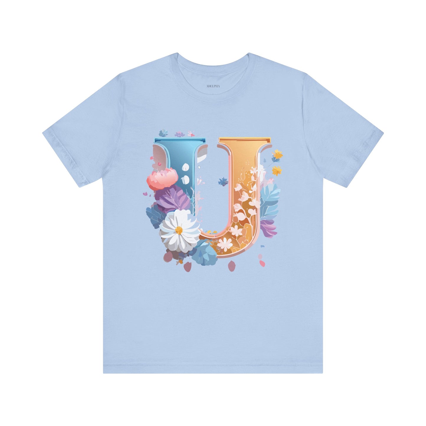 Letter Shirt, Letter U Shirt