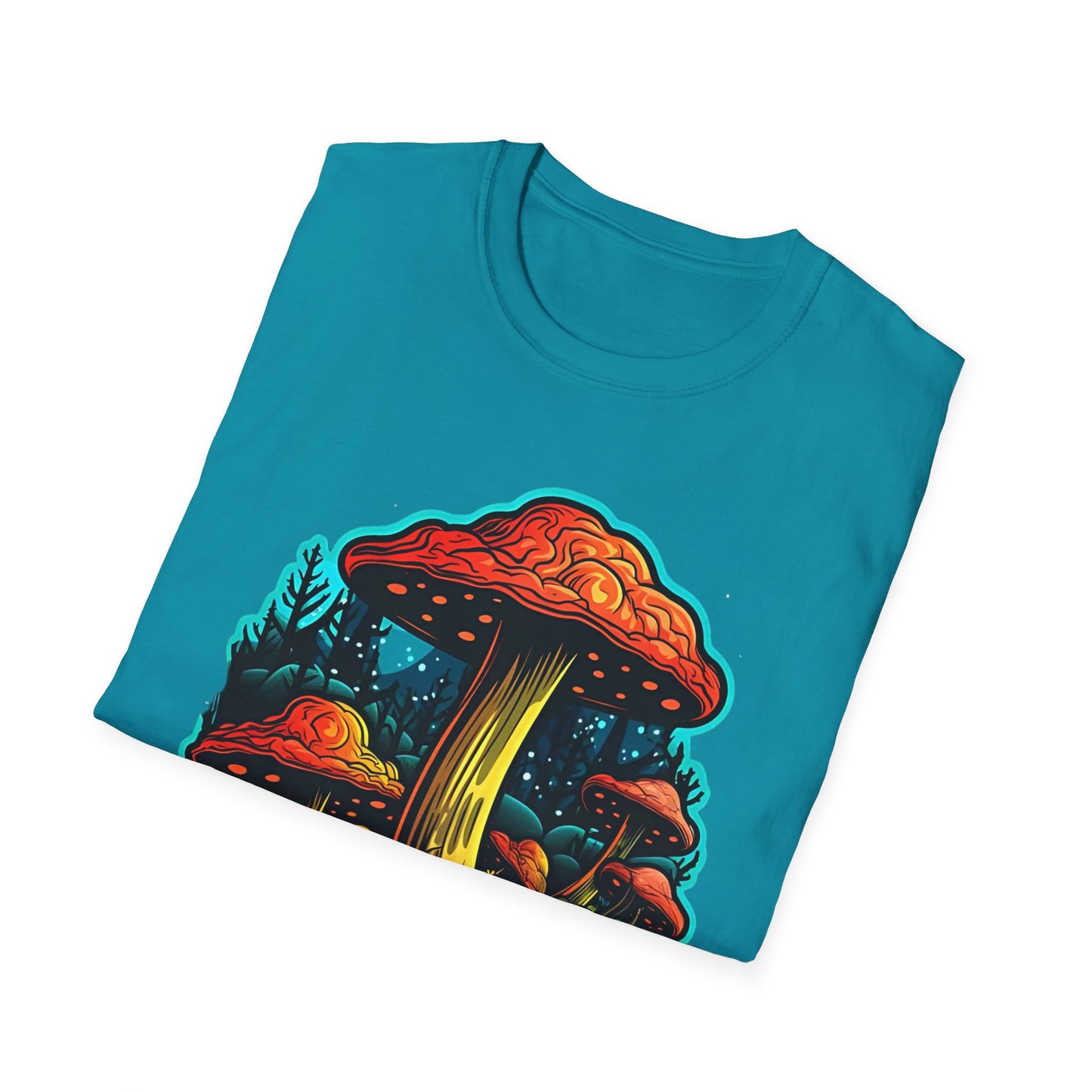 Mashroom Tee Shirt, Mashroom Shirt, Shirt with Funny Mashroom, Shirt with Fungus