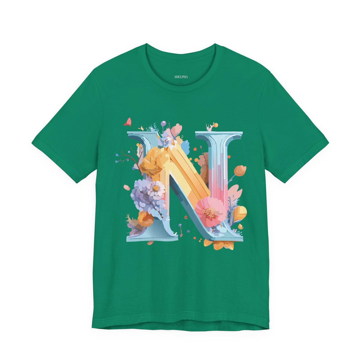 Letter Shirt, Letter N Shirt