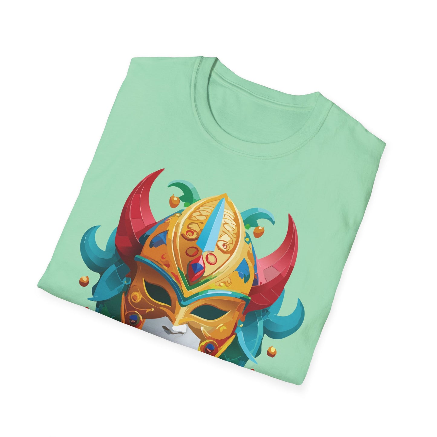 Mask Tee Shirt, Mask Shirt, Shirt with Mask, Masquerade Tees