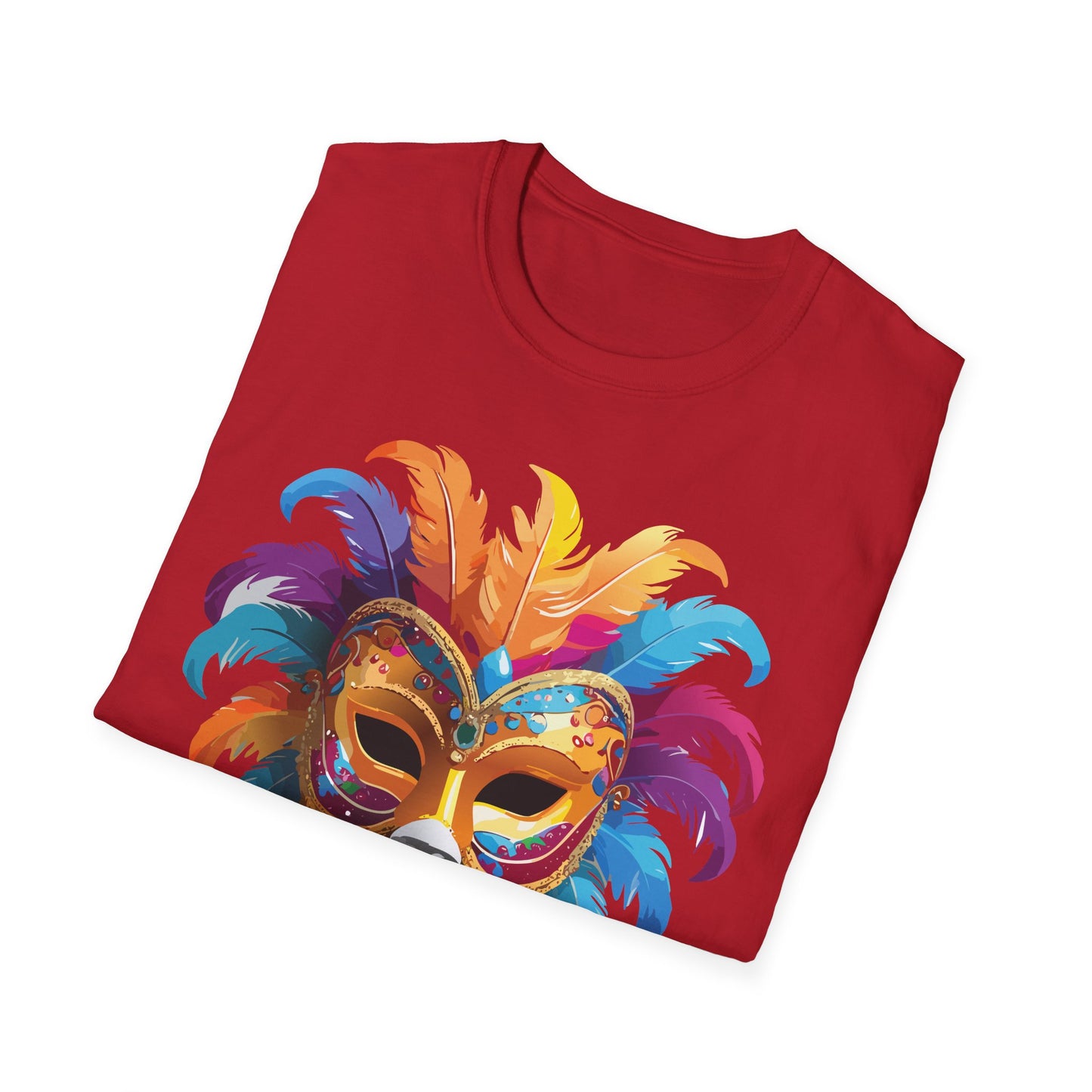 Mask Tee Shirt, Mask Shirt, Shirt with Mask, Masquerade Tees