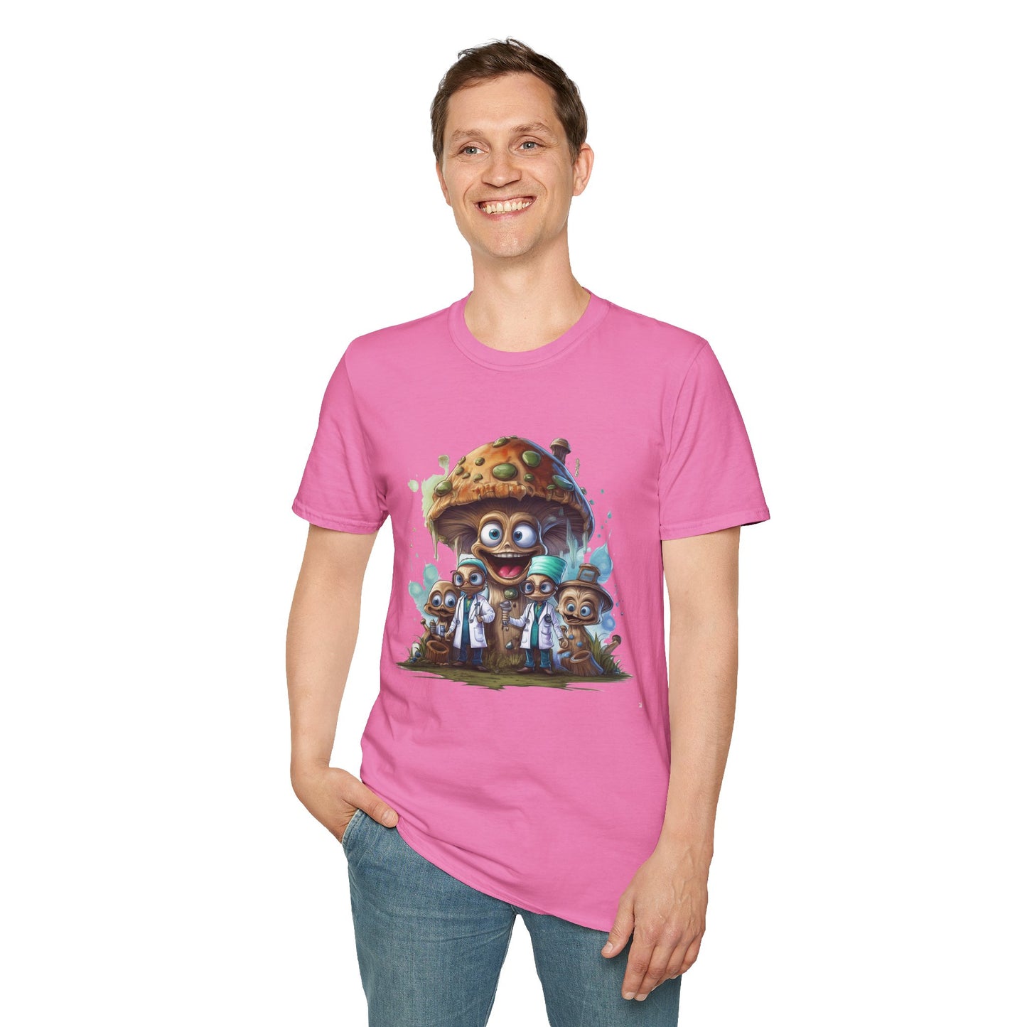 Mashroom Tee Shirt, Mashroom Shirt, Shirt with Funny Mashroom, Shirt with Fungus