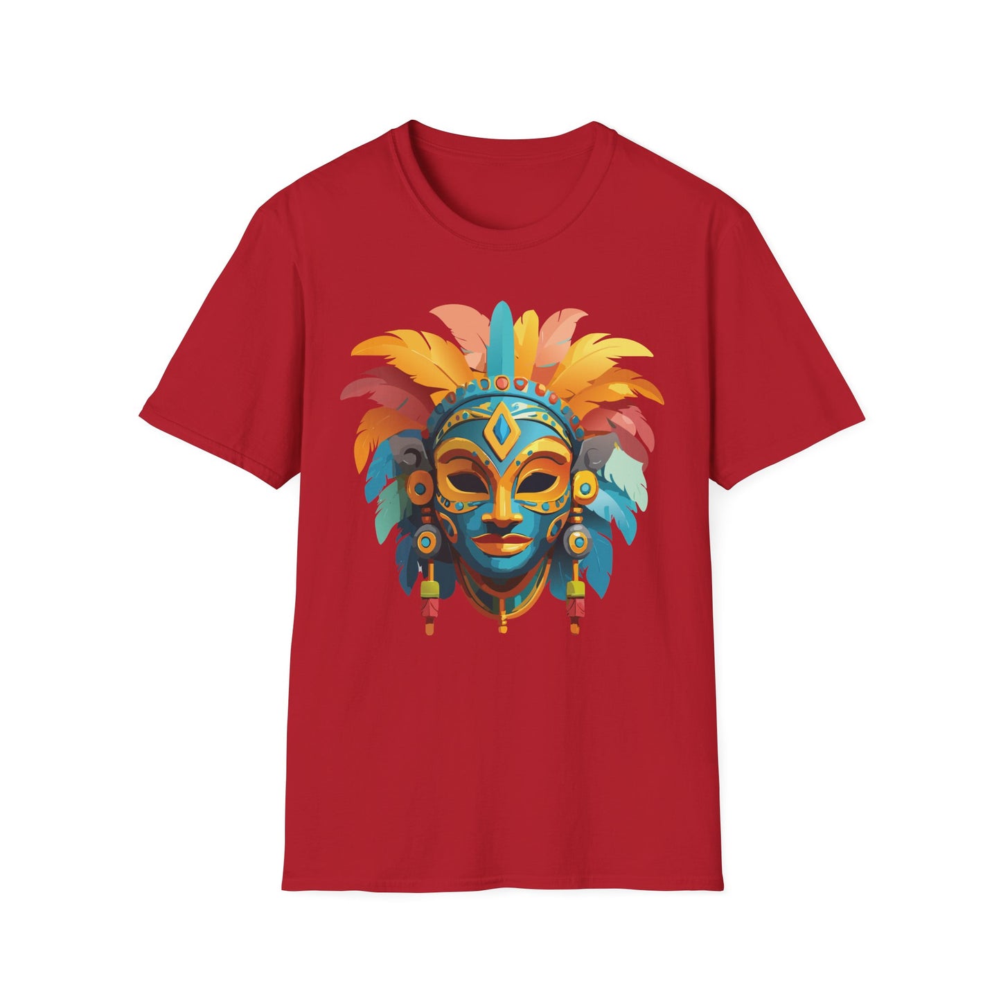 Mask Tee Shirt, Mask Shirt, Shirt with Mask, Masquerade Tees