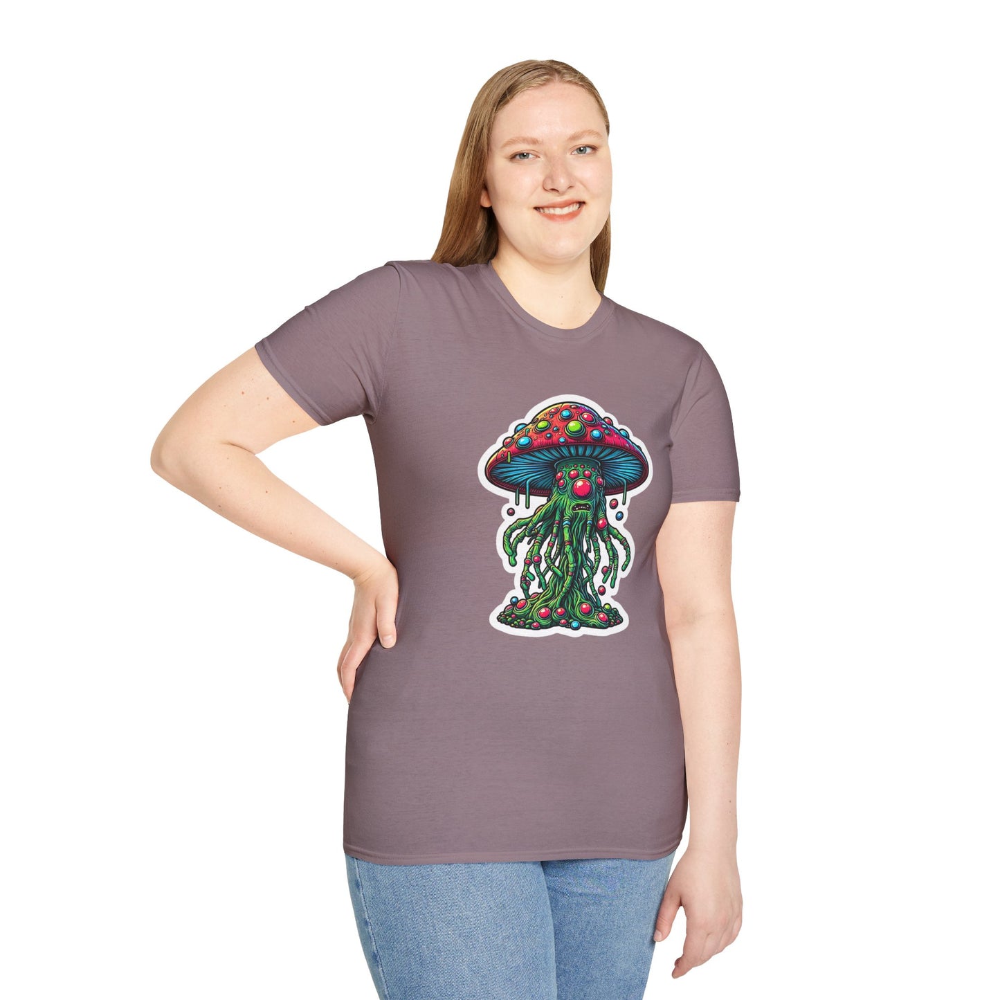 Mashroom Tee Shirt, Mashroom Shirt, Shirt with Funny Mashroom, Shirt with Fungus