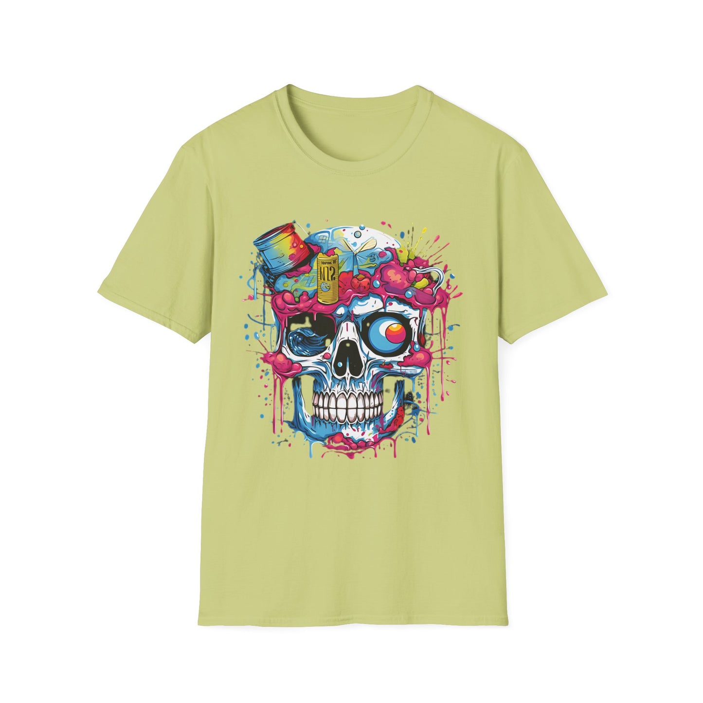 Skull Tee Shirt, Skeleton Shirt, Shirt with Skull, Shirt with Skeleton