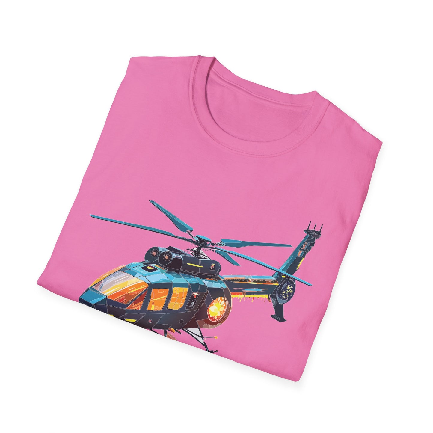 Chopper Shirt, Helicopter Shirt, Shirt with Helicopter, T Shirt with Chopper