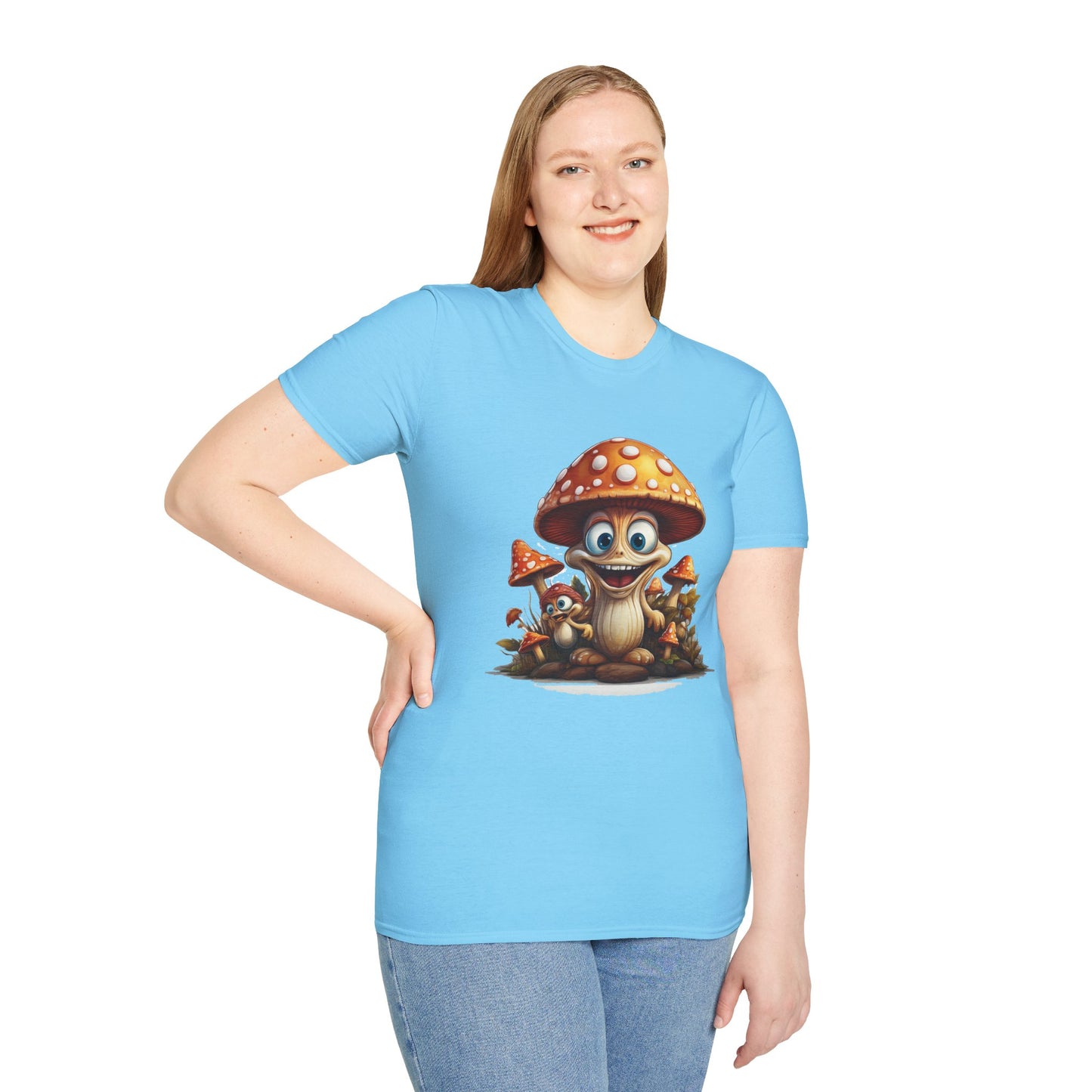 Mashroom Tee Shirt, Mashroom Shirt, Shirt with Funny Mashroom, Shirt with Fungus