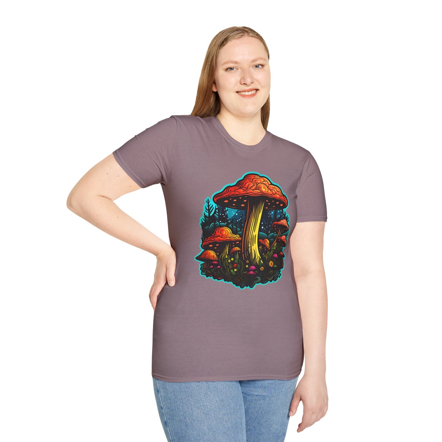 Mashroom Tee Shirt, Mashroom Shirt, Shirt with Funny Mashroom, Shirt with Fungus