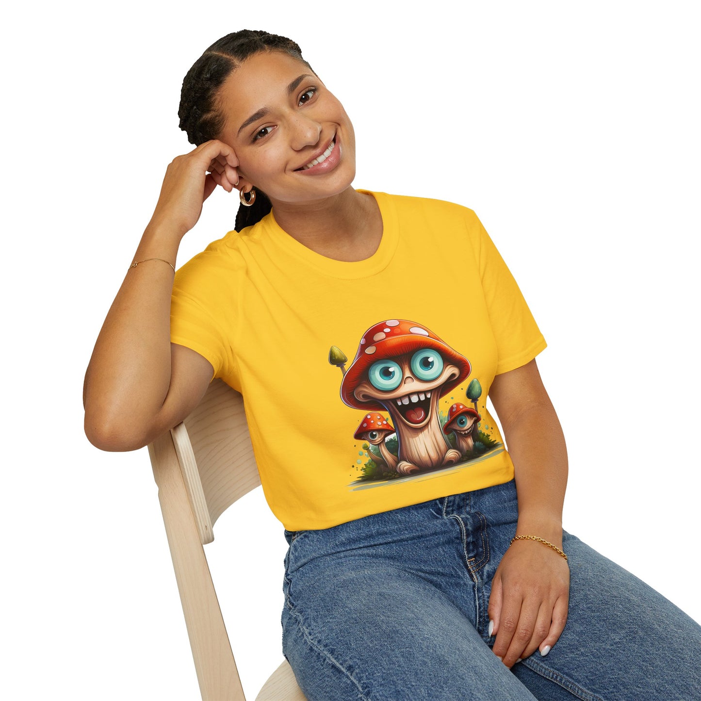 Mashroom Tee Shirt, Mashroom Shirt, Shirt with Funny Mashroom, Shirt with Fungus
